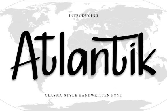 Atlantik: The Perfect Font for Building a Memorable Brand
