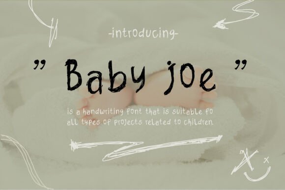Baby Joe: A Handwritten Font for Warm, Authentic Branding