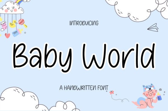 Baby World: A Script Font That Elevates Your Campaigns