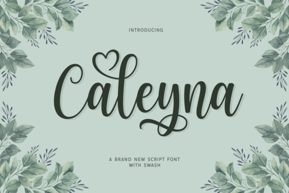 Caleyna: A Script Font That Elevates Digital Branding
