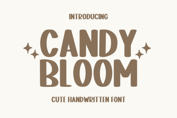 Candy Bloom: The Font That Made My Brand Shine