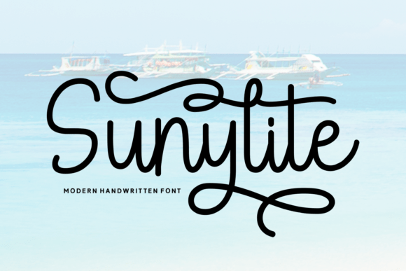 Discovering Sunylite: A Coastal Script for Branding