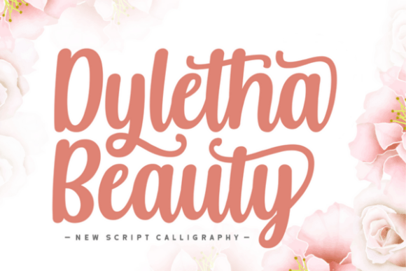 Dyletha Beauty: A Script Font for Elegant Digital Branding