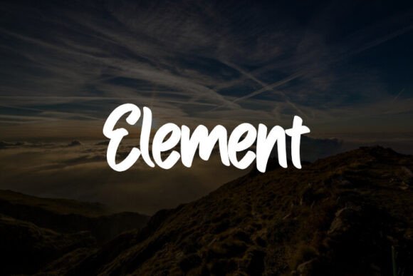 Element: A Versatile Typeface for Modern Web Design