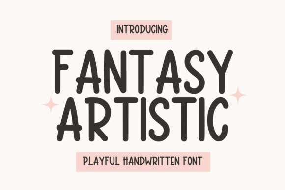 Fantasy Artistic: A Playful Script Font for Editorial Design