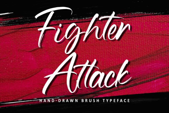 Fighter Attack: The Font That Commands Attention