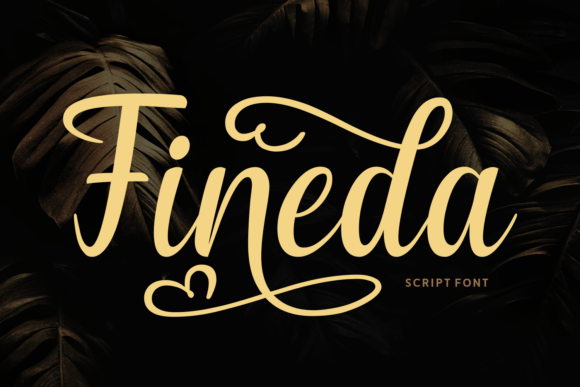 Fineda: A Script Font That Elevates Editorial Design
