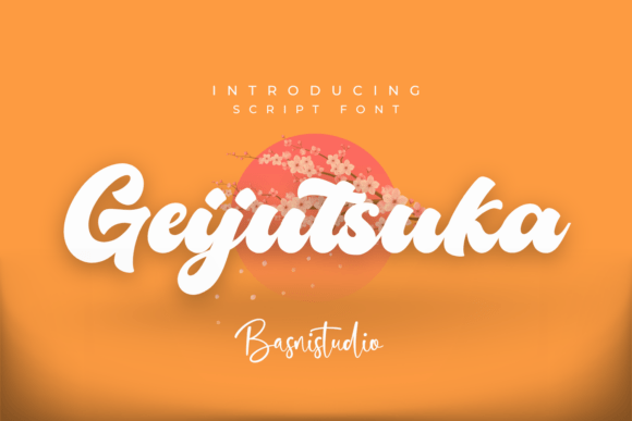 Geijutsuka: A Font That Speaks in Curves