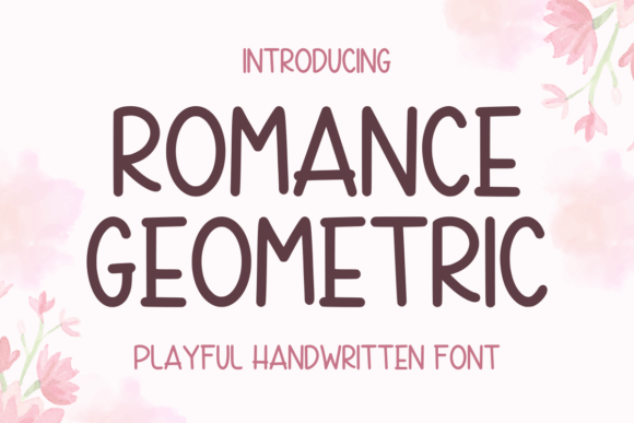 Romance Geometric: A Versatile Font for Modern Web Design