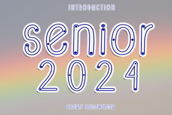 Senior 2024 Font: A Beautiful Choice for Digital Branding