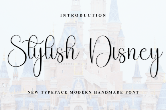 Stylish Disney: A Font That Brings Magic to My Bakery